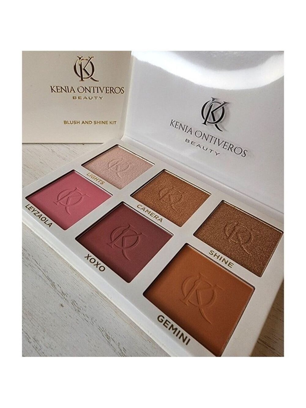 Kenia Ontiveros Beauty Blush and Shine Kit